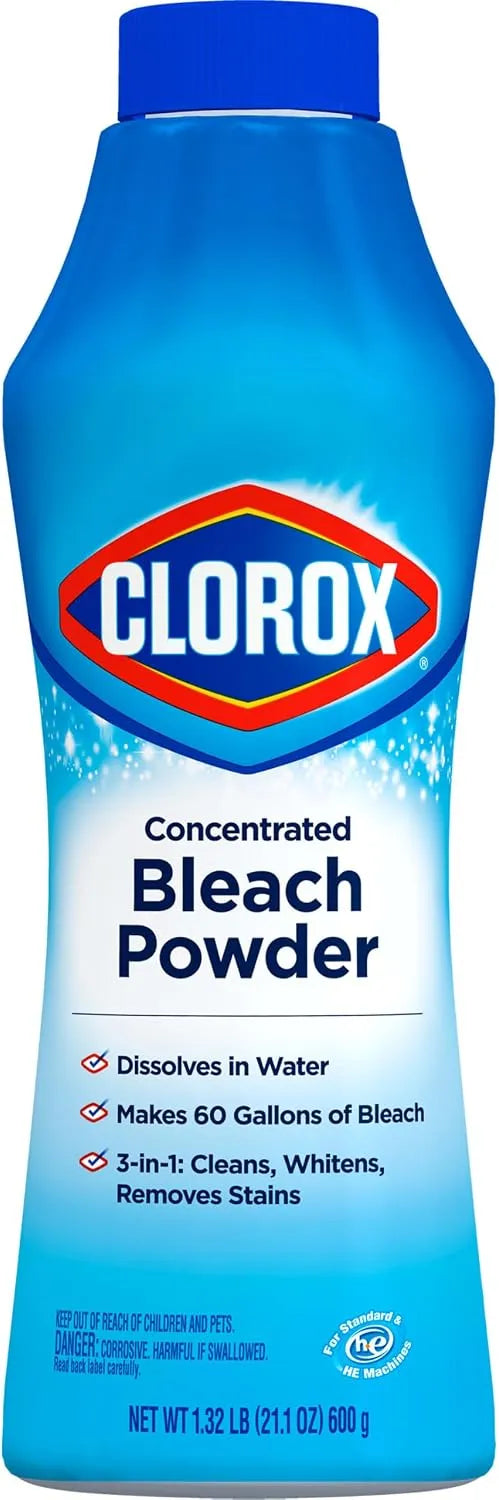Clorox Concentrated Bleach Powder, 21.1 oz.