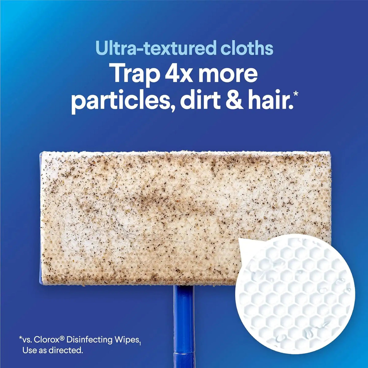 Clorox Scentiva Disinfecting Wet Mop Pad, Coconut Waterlily, 24 Ct., 2 Pack
