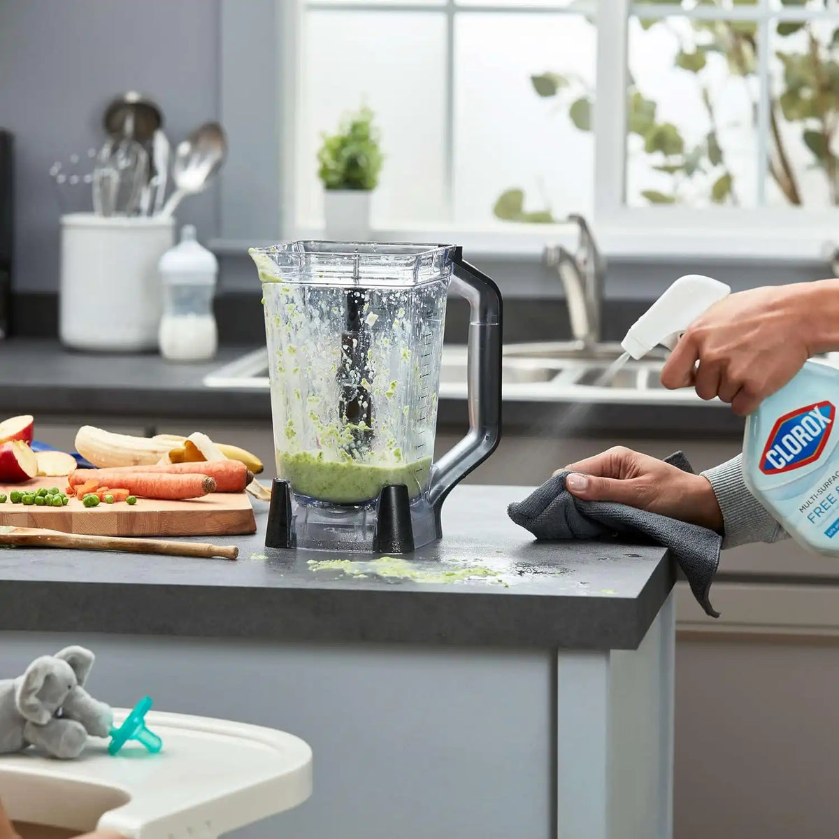 Clorox Free & Clear Multi-Surface Cleaner, 32 fl. oz., 3 Pack