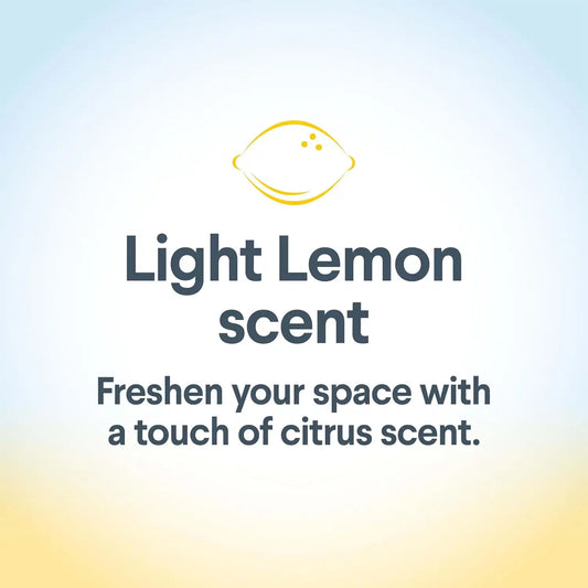 Clorox Free & Clear Cleaning Wipes, Light Lemon Scent, 75 Count, 3 Pack