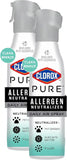Clorox PURE Allergen Neutralizer Daily Air Spray, Clean Breeze, 8 Ounces (Pack of 2)