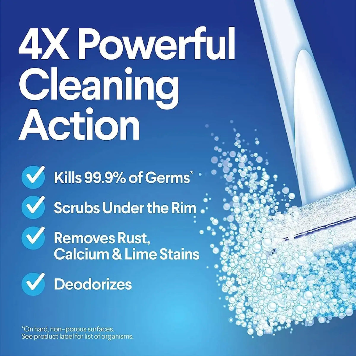 Clorox ToiletWand Toilet Cleaner Refills, Rainforest Rush, 30 Ct.