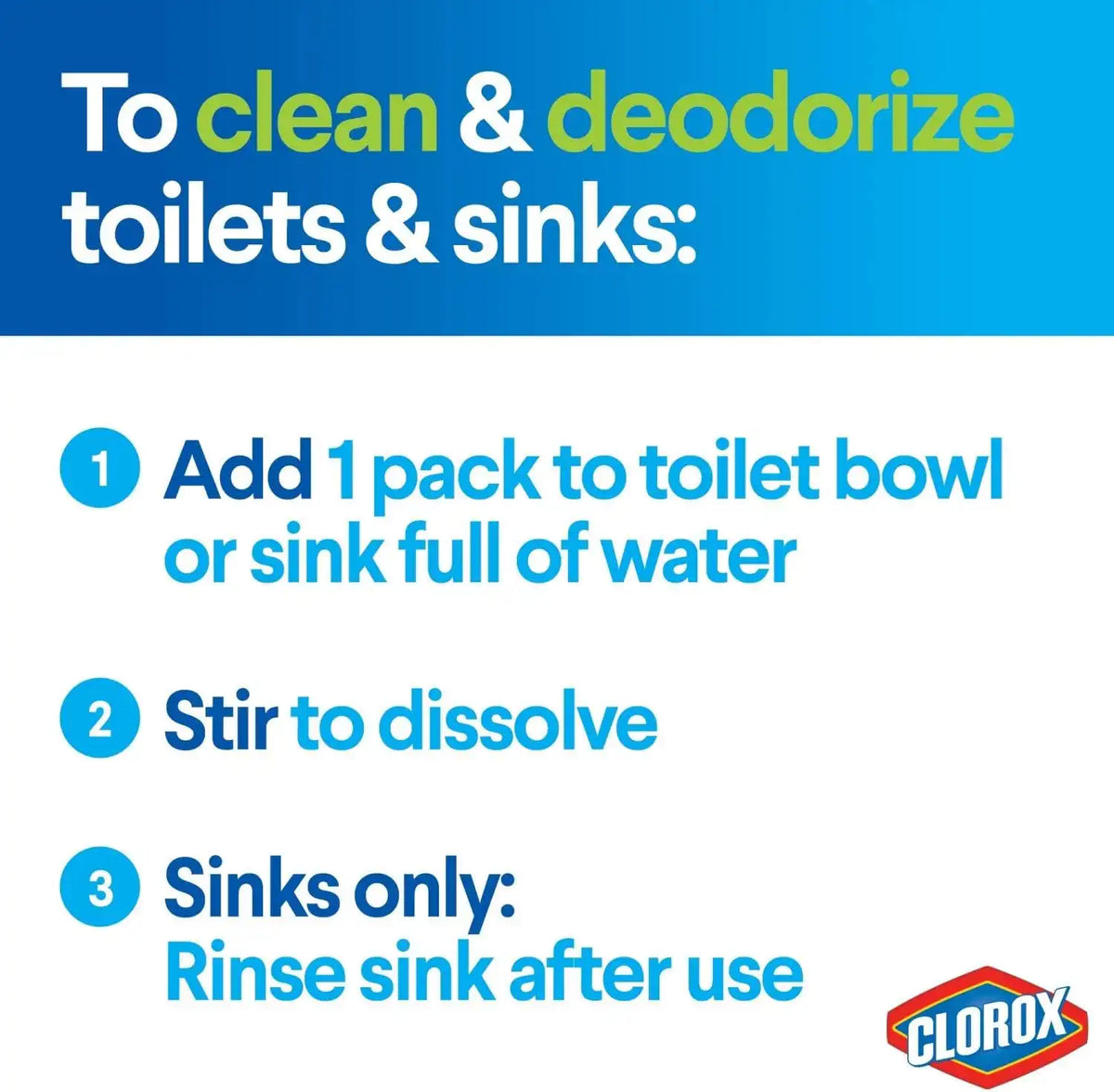 Clorox Zero Splash Bleach Packs, 12 Count, 4 Pack