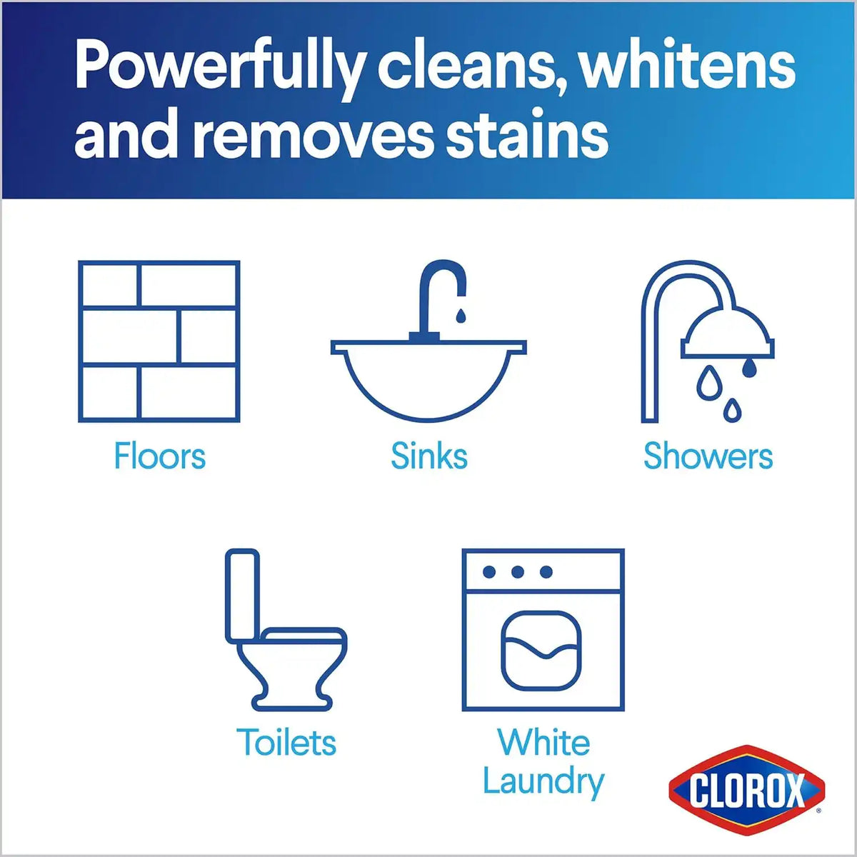Clorox Concentrated Bleach Powder, 21.1 oz.