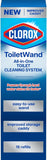 Clorox ToiletWand Toilet Cleaning Kit, 1 Starter Kit with 16 Refill Heads