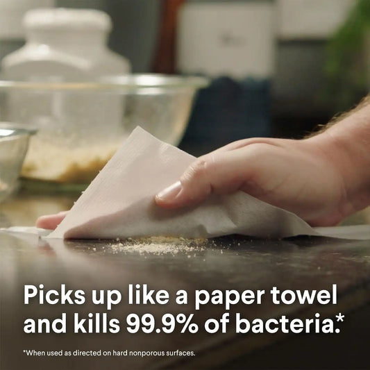 Clorox Power Pick-Up Cleaning Wipes, Lemon Verbena, 75 Paper Towel Wipes, Pack of 3 (Pack May Vary)
