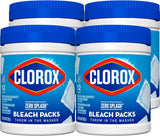 Clorox Zero Splash Bleach Packs, 12 Count, 4 Pack