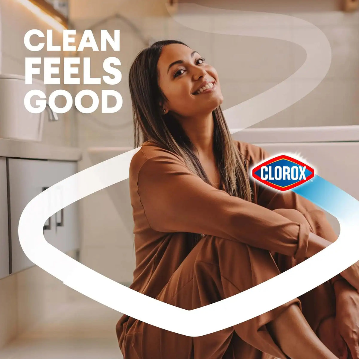 Clorox Toilet Bowl Cleaner Heavy-Duty Gel, Arctic Clean, Bleach-Free Stain Remover, Kills 99.9% of Germs, 24 oz, Pack of 2