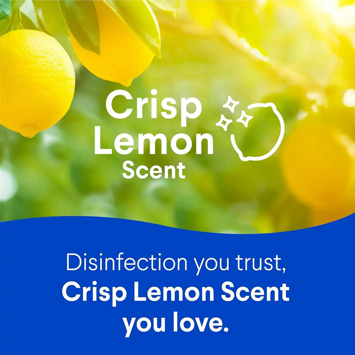 Clorox Antibacterial Disinfecting Wipes, Bleach Free, Crisp Lemon, 75 Ct.