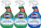 Clorox Clean-Up Multi-Surface Cleaner with Bleach, 32 Fl Oz Ea, Pack of 3 (Pack May Vary)