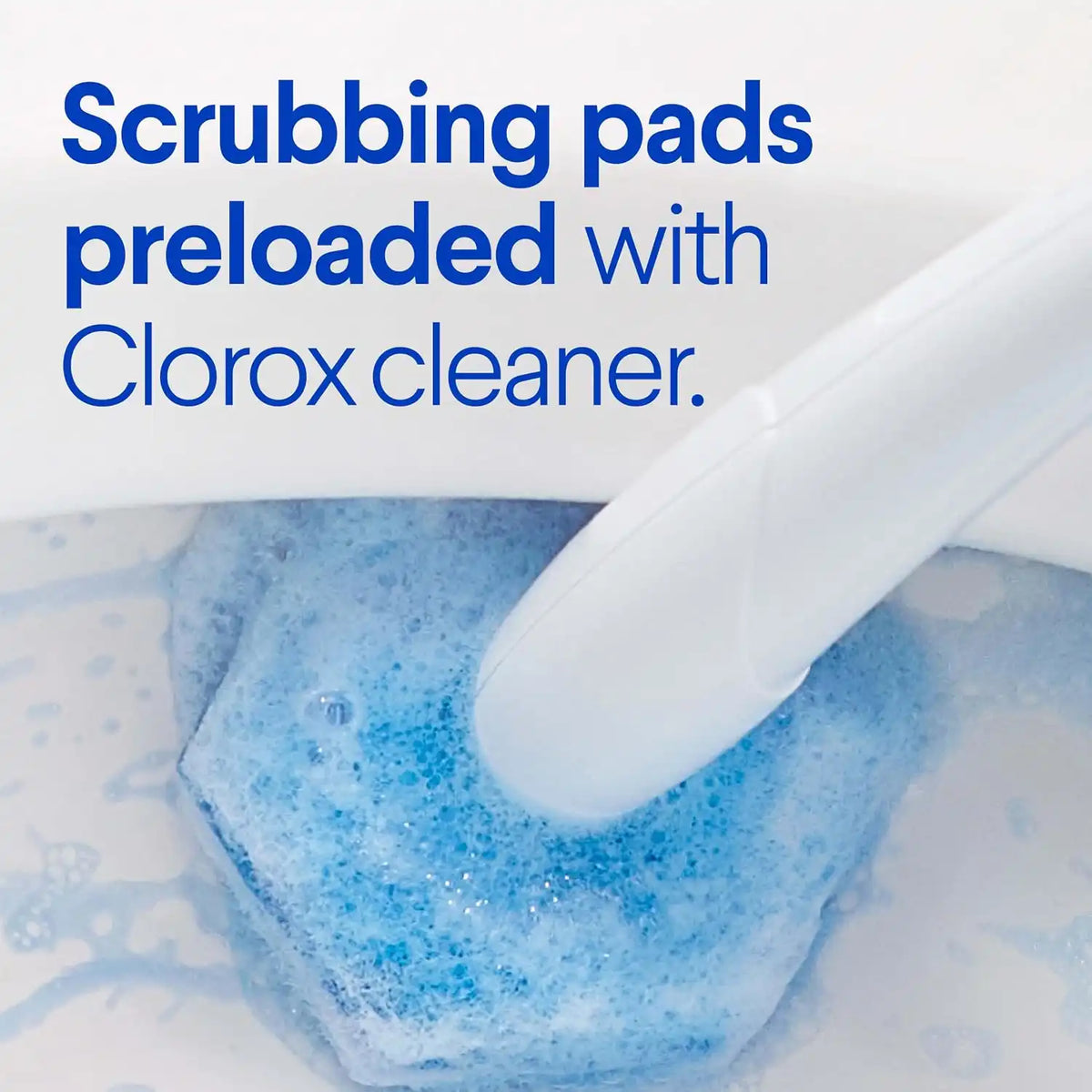 Clorox ToiletWand Toilet Cleaning Kit, 1 Starter Kit with 16 Refill Heads