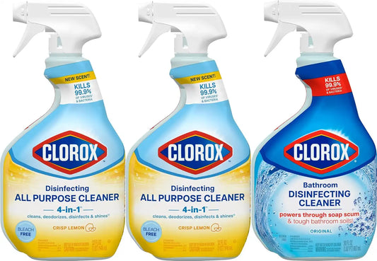 Clorox Disinfecting Cleaner Pack, 32 fl. oz., 3 Pack